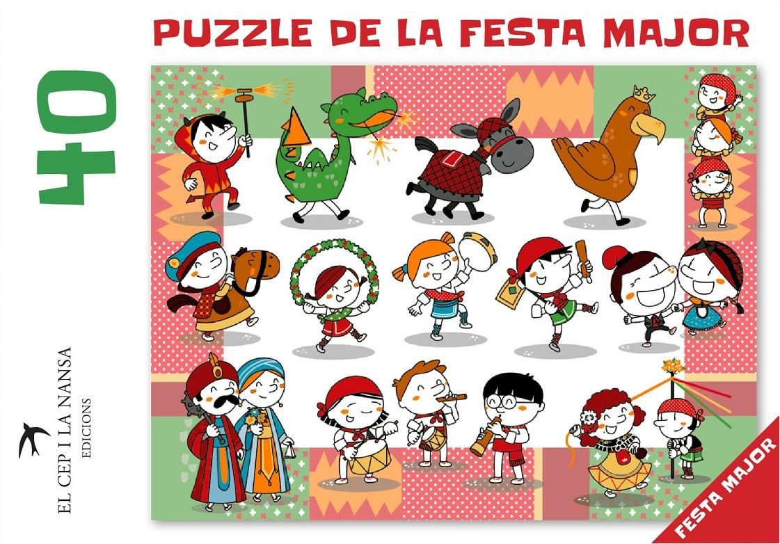 El puzzle de la festa major 40 peces