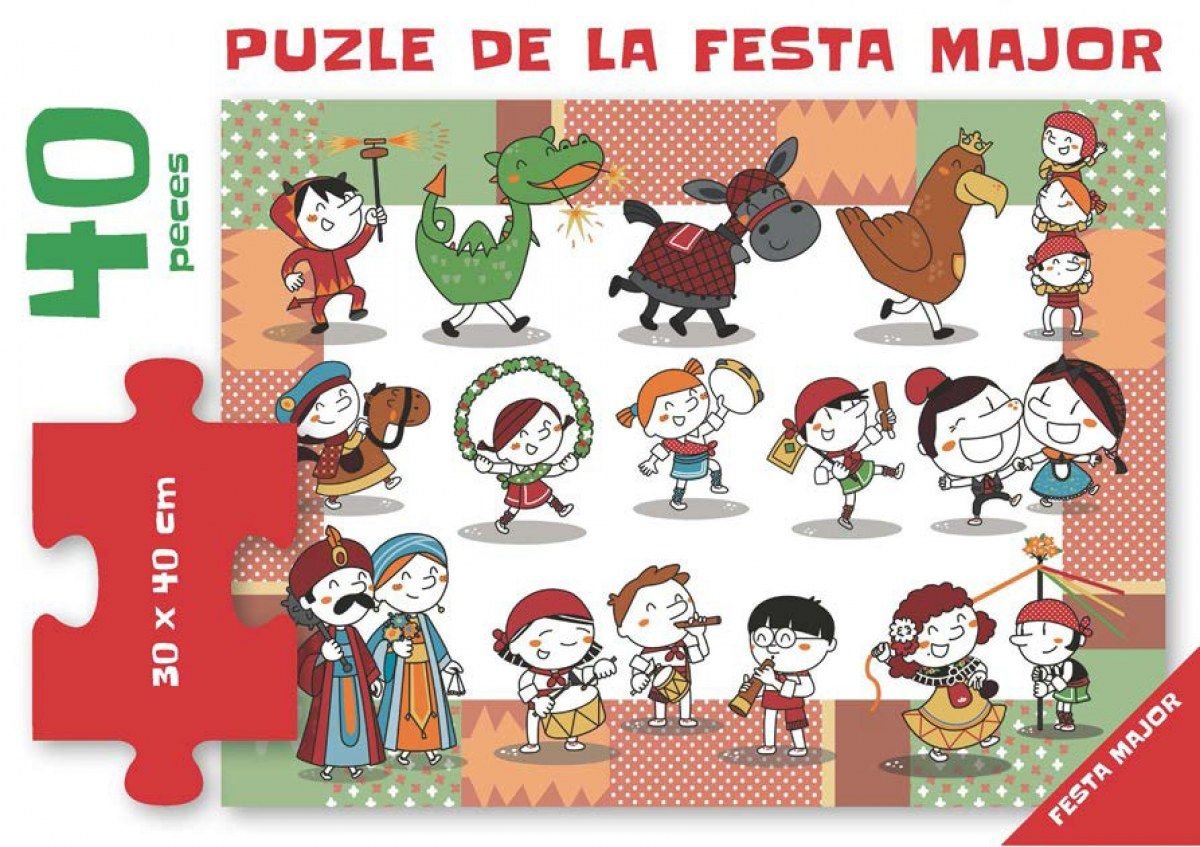 El puzzle de la festa major 40 peces - Imagen 2